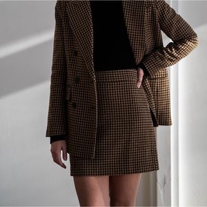 Banana Republic Houndstooth Mini Skirt